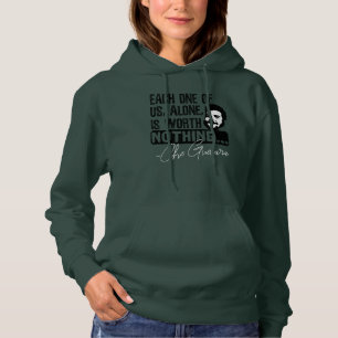 Che Guevara citaat - elk alleen niets waard Hoodie