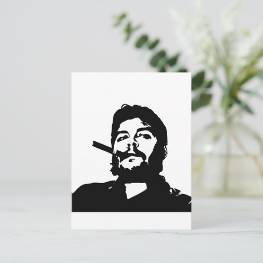 Che Guevara, Comandante, Revolutie, Cuba, Havana Briefkaart (Staand voorkant)