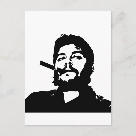 Che Guevara, Comandante, Revolutie, Cuba, Havana Briefkaart (Voorkant)