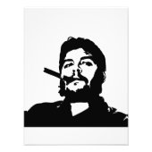 Che Guevara, Comandante, Revolutie, Cuba, Havana Foto Afdruk (Voorkant)