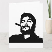 Che Guevara, Comandante, Revolutie, Cuba, Havana Kaart (Voorkant)