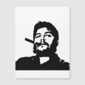 Che Guevara, Comandante, Revolutie, Cuba, Havana Magnetische Uitnodiging (Voorkant)