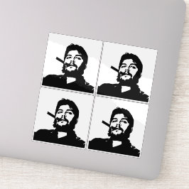 Che Guevara, Comandante, Revolutie, Cuba, Havana Sticker