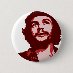 che guevara glimlach ronde button 5,7 cm