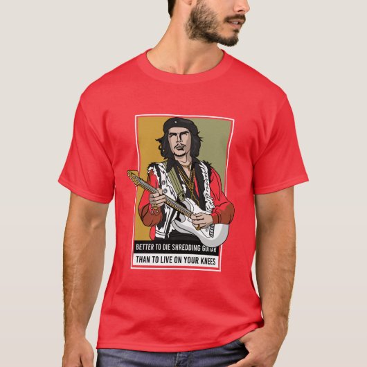 Che Guevara Hendrix T-shirt (Voorkant)