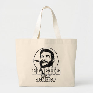 Che Guevara is mijn Homeboy Grote Tote Bag