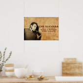 Che Guevara - Kapitalistische criticus Poster (Keuken)