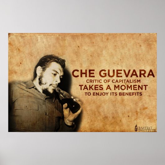 Che Guevara - Kapitalistische criticus Poster (Voorkant)