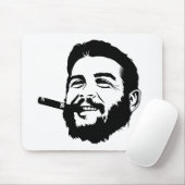 Che Guevara met Cigar Portrait Mousepad Muismat (Met muis)