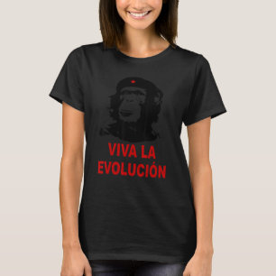 Che Guevara Monkey Evolution Cuba Revolutie Satir T-shirt