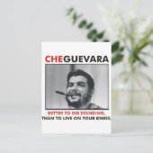 Che Guevara Products & Design! Briefkaart (Staand voorkant)