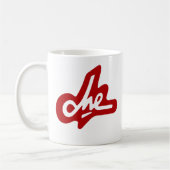 Che Guevara Red Signature Coffee Mok (Links)