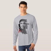 Che Guevara Revolutionair politiek citaat T-shirt (Voorkant volledig)