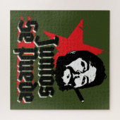 Che Guevara Revolutionaire citaat Juntos Se Puede Legpuzzel (Horizontaal)
