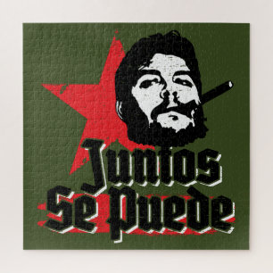 Che Guevara Revolutionaire citaat Juntos Se Puede Legpuzzel