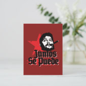 Che Guevara Revolutionary Quote Juntos Se Puede Briefkaart (Staand voorkant)