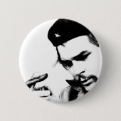 Che Guevara Ronde Button 5,7 Cm (Voorkant)