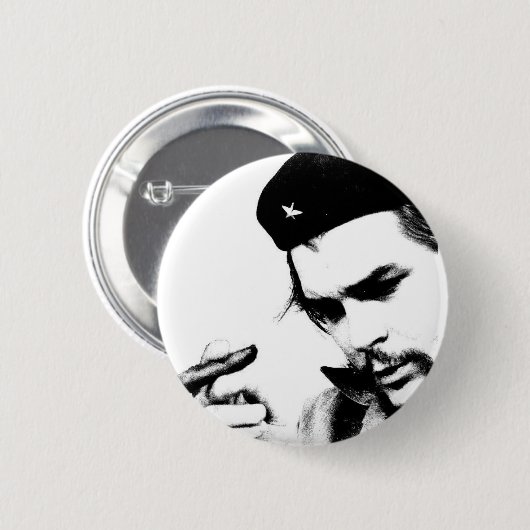 Che Guevara Ronde Button 5,7 Cm (Voorkant /achterkant)