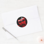 Che Guevara Ronde Sticker (Envelop)
