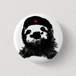 Che Guevara Sloth Ronde Button 3,2 Cm