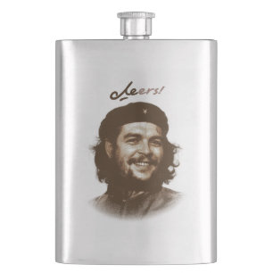 Che Guevara Smile "Cheers" Classic Flask Flacon