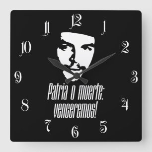 Che Guevara Vierkante Klok