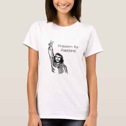 Che Guevara, vrijheid voor Palestina! T-shirt (Voorkant)