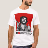 Che hartcensuur t-shirt (Voorkant)