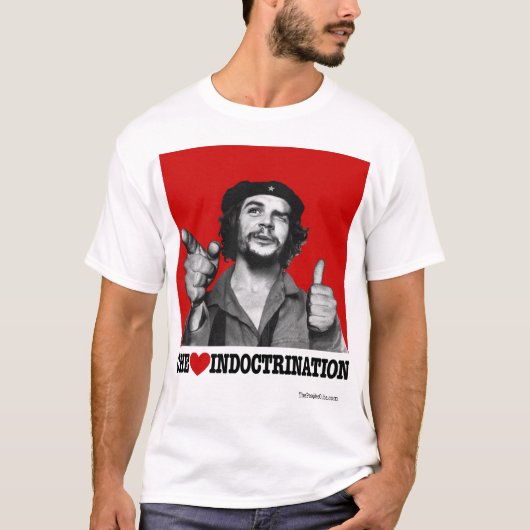 Che hartinfdoctrinatie t-shirt (Voorkant)