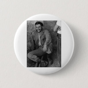 Che lachen ronde button 5,7 cm