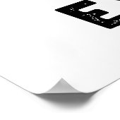 Che-miste-try Funny Science Chemistry Pun Poster (Hoek)