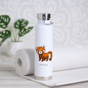 Che Red Panda Aangepaste Naam Waterfles