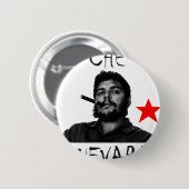 Che roken ronde button 5,7 cm (Voorkant /achterkant)