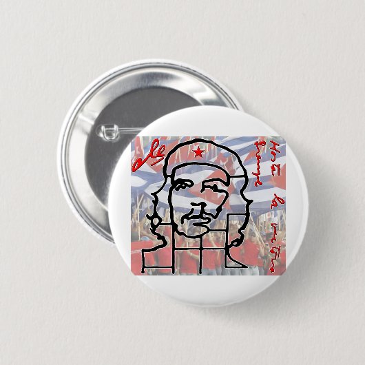 Che Ronde Button 5,7 Cm (Voorkant /achterkant)