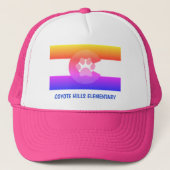CHE Trucker Hat—Pink Trucker Pet (Voorkant)