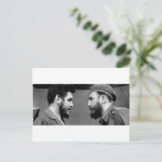 Che-y-Fidel Briefkaart (Staand voorkant)
