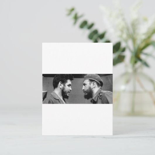 Che-y-Fidel Briefkaart (Staand voorkant)