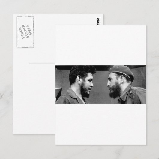 Che-y-Fidel Briefkaart (Voorkant / Achterkant)