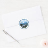 Cheaha Mountain Ronde Sticker (Envelop)