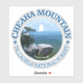 Cheaha Mountain Sticker (Vel)