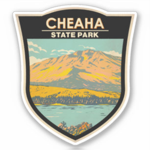 Cheaha State Park Alabama Badge Sticker
