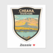 Cheaha State Park Alabama Badge Sticker (Vel)