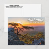 Cheaha State Park, Alabama Briefkaart (Voorkant / Achterkant)