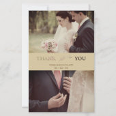 Cheap 3 Foto's Wedding Couple Gold Cut Paper (Voorkant)