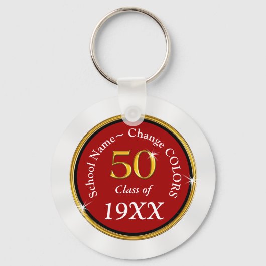 Cheap 50 jaar klasse reunion Souvenirs Sleutelhanger (Voorkant)