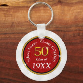 Cheap 50 jaar klasse reunion Souvenirs Sleutelhanger (Achterkant)