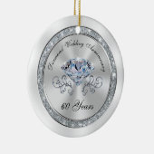 Cheap 60th Jubileum Ornament BULK of koop ÉÉN (Rechts)