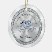 Cheap 60th Jubileum Ornament BULK of koop ÉÉN (Links)