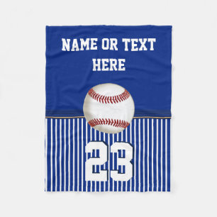 Cheap - Aangepaste Baseball Fleece Throw Blanket Deken