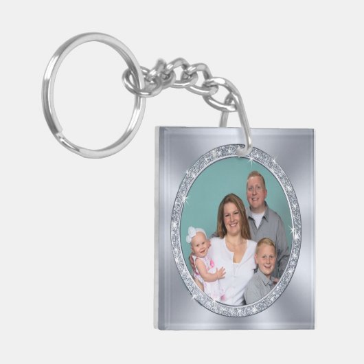 Cheap - Aangepaste foto - Sleutelhanger dubbelzijd (Voorkant Links)